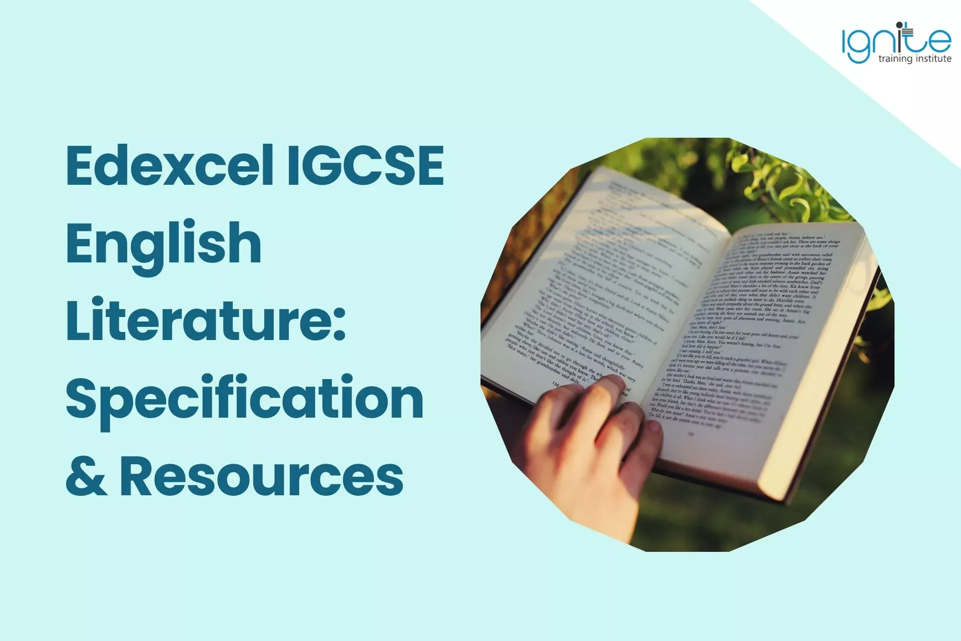 Edexcel IGCSE English Literature: Specification &amp; Resources